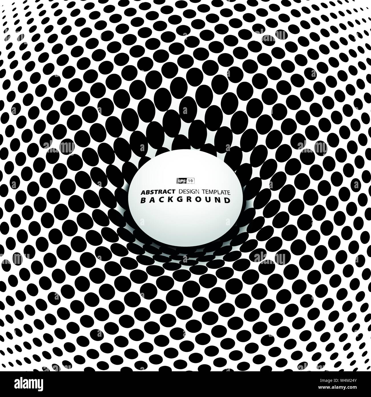 Résumé de la couverture demi-teinte noire. Utiliser pour poster, ad, élément, flyer. illustration vector eps10 Illustration de Vecteur