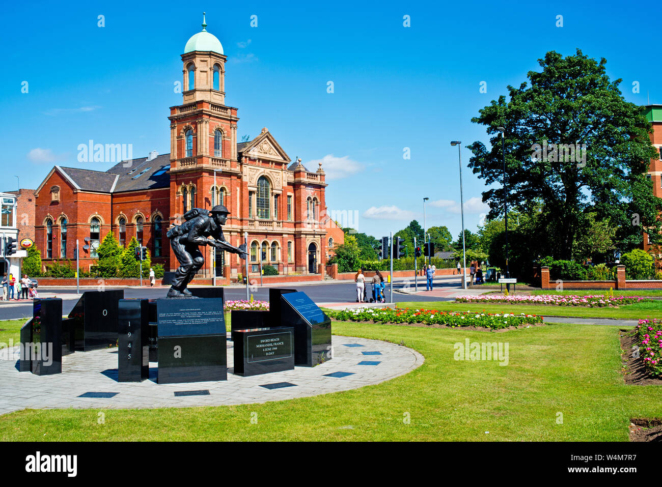 War Memorial, Linthorpe Road, Middlesbrough, Cleveland, Angleterre Banque D'Images