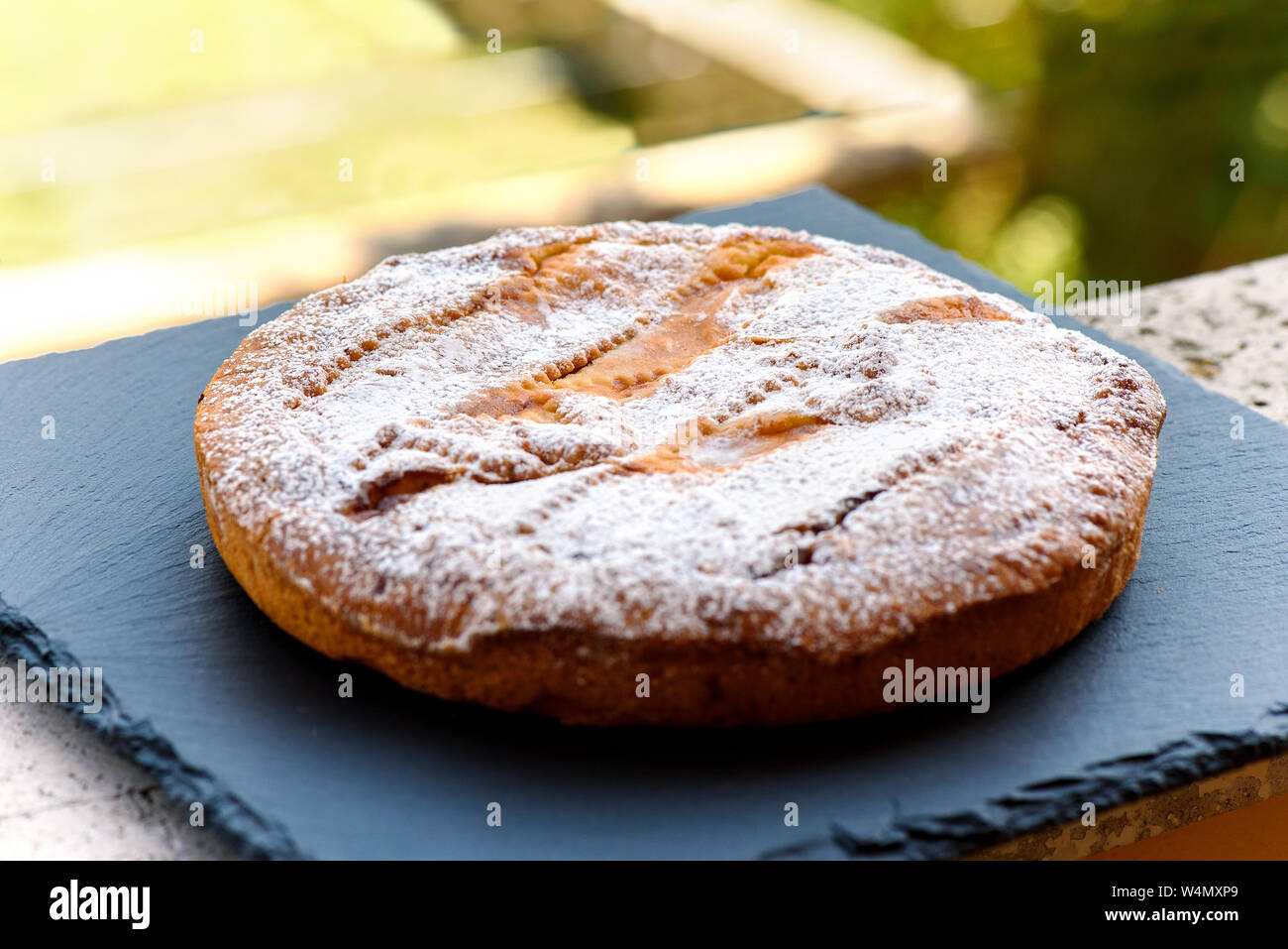 Pastiera napolitaine (gâteau de Pâques), Gâteau traditionnel italien Banque D'Images