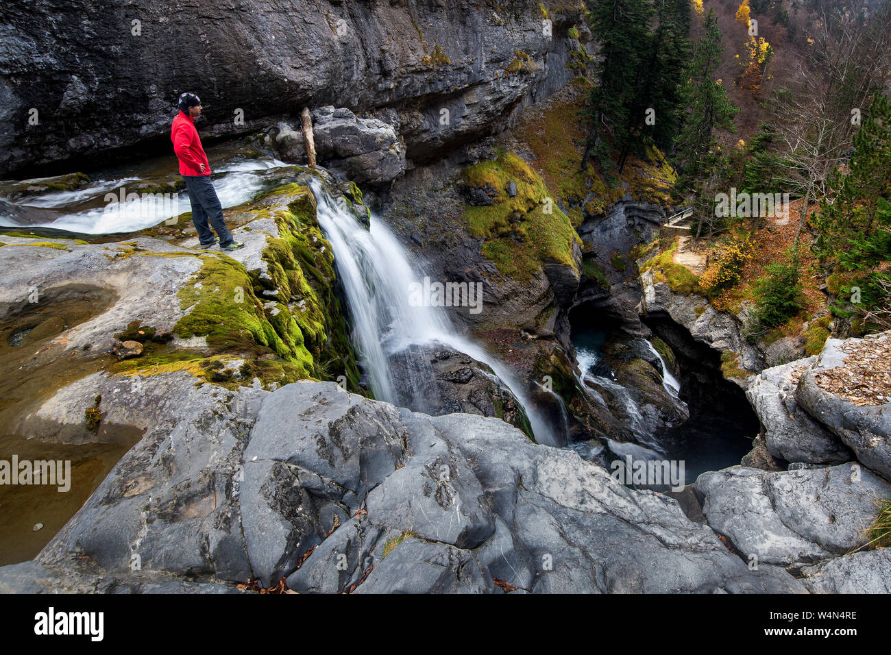 Parc national Ordesa y Monte Perdido, Huesca, Pyrénées espagnoles Banque D'Images