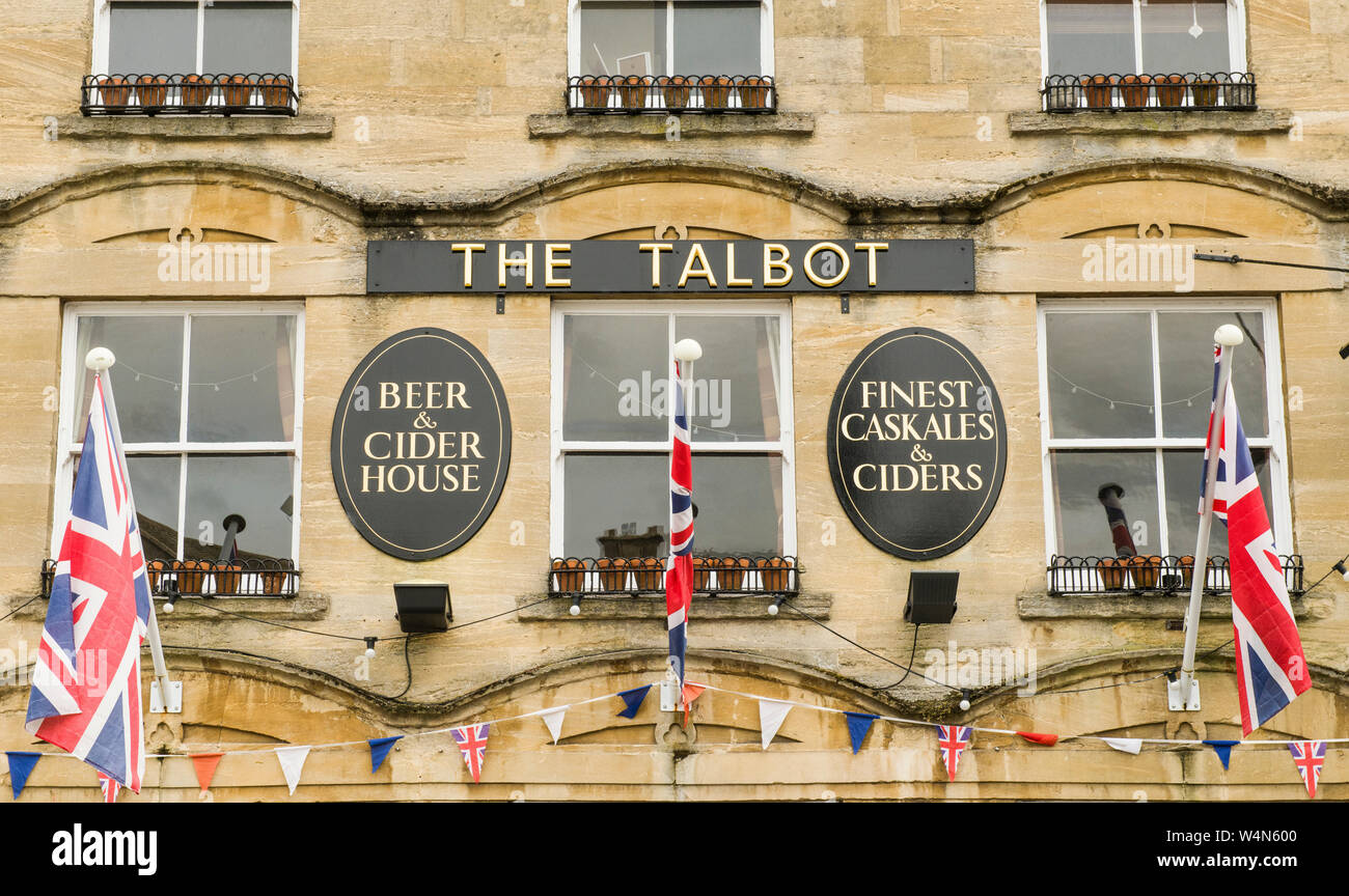 Stow on the Wold dans l'AONB Cotswolds Angleterre Banque D'Images
