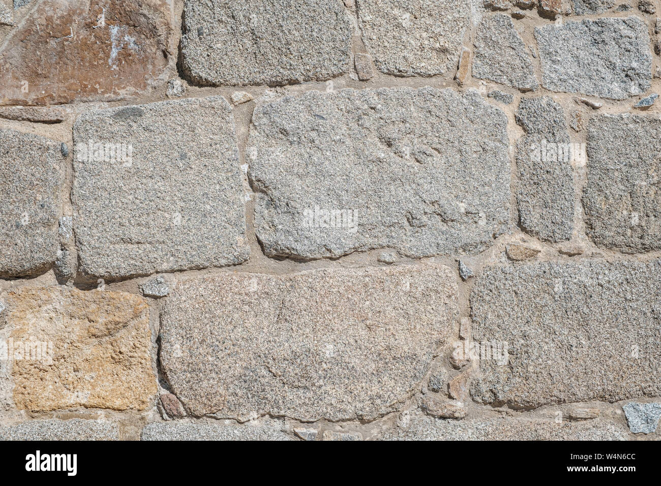 Ressources graphiques de granit gris et mur de ciment close up Banque D'Images