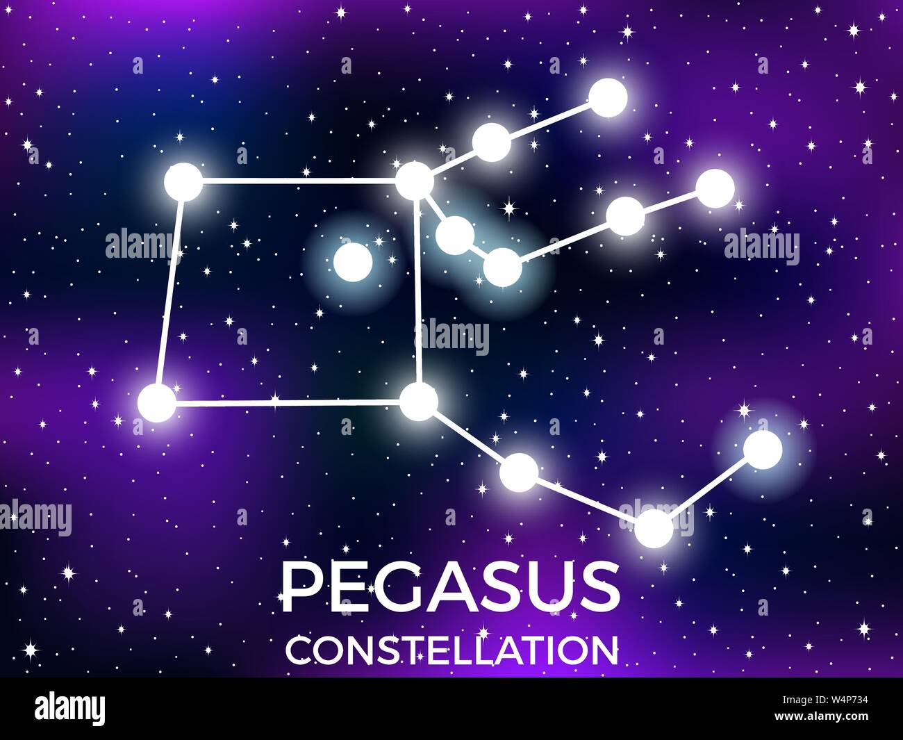 Pegasus Constellation Banque d'image et photos Alamy