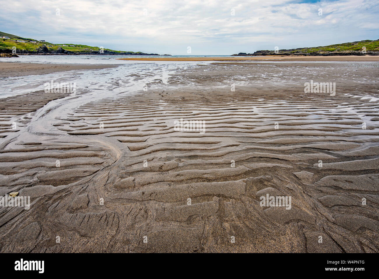 Plage de la baie de Donegal,Glen Banque D'Images