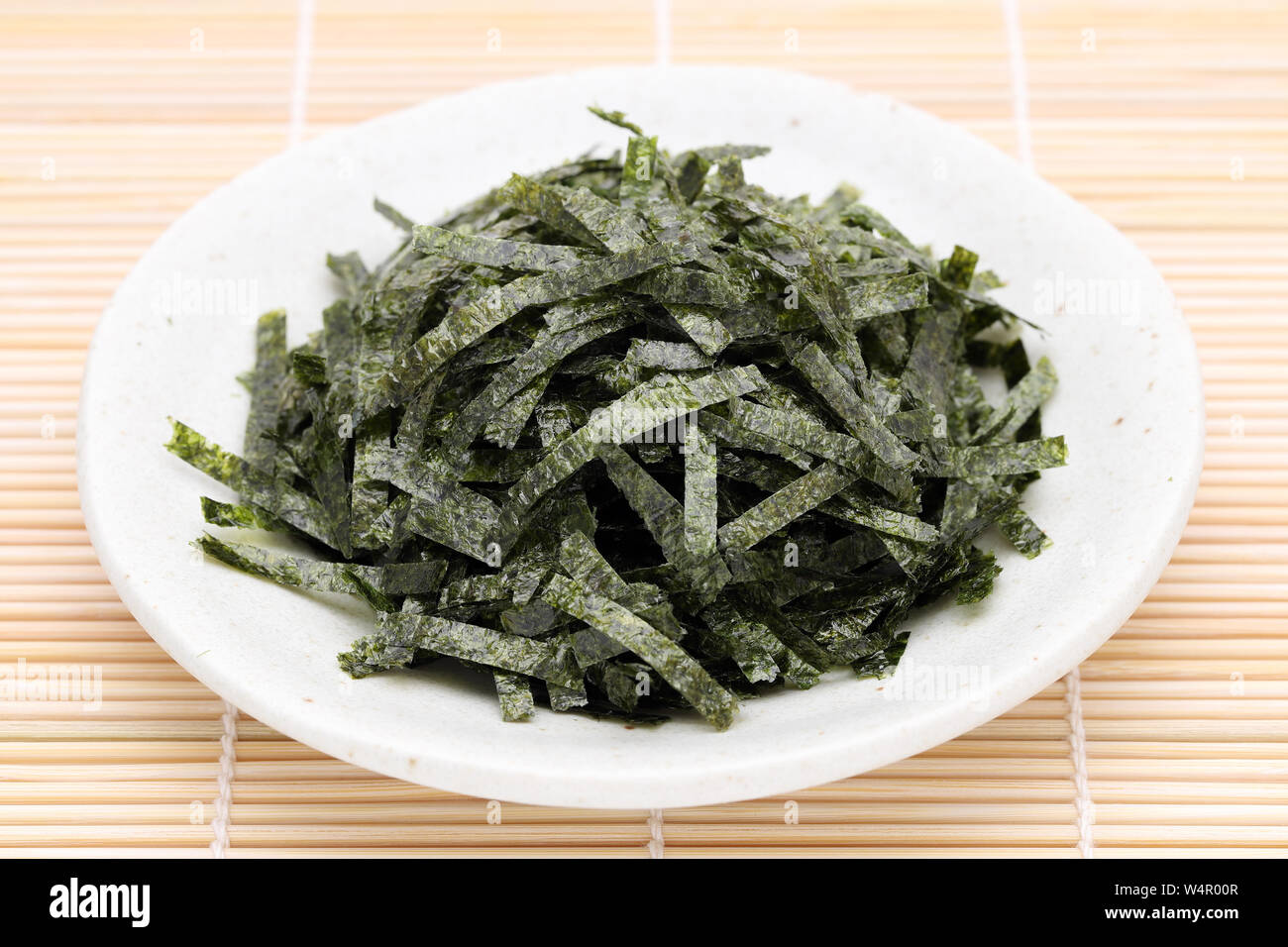 La nourriture japonaise, Nori algues séchées Banque D'Images