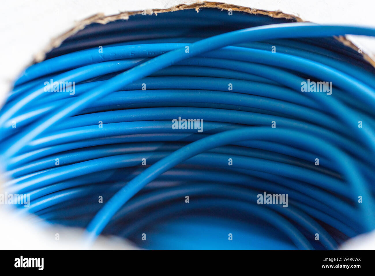 Les cosses de câble et câbles utilisés dans l'industrie Banque D'Images