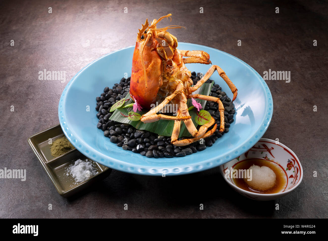 Plat de homard gastronomique, Taipei, Taiwan Banque D'Images
