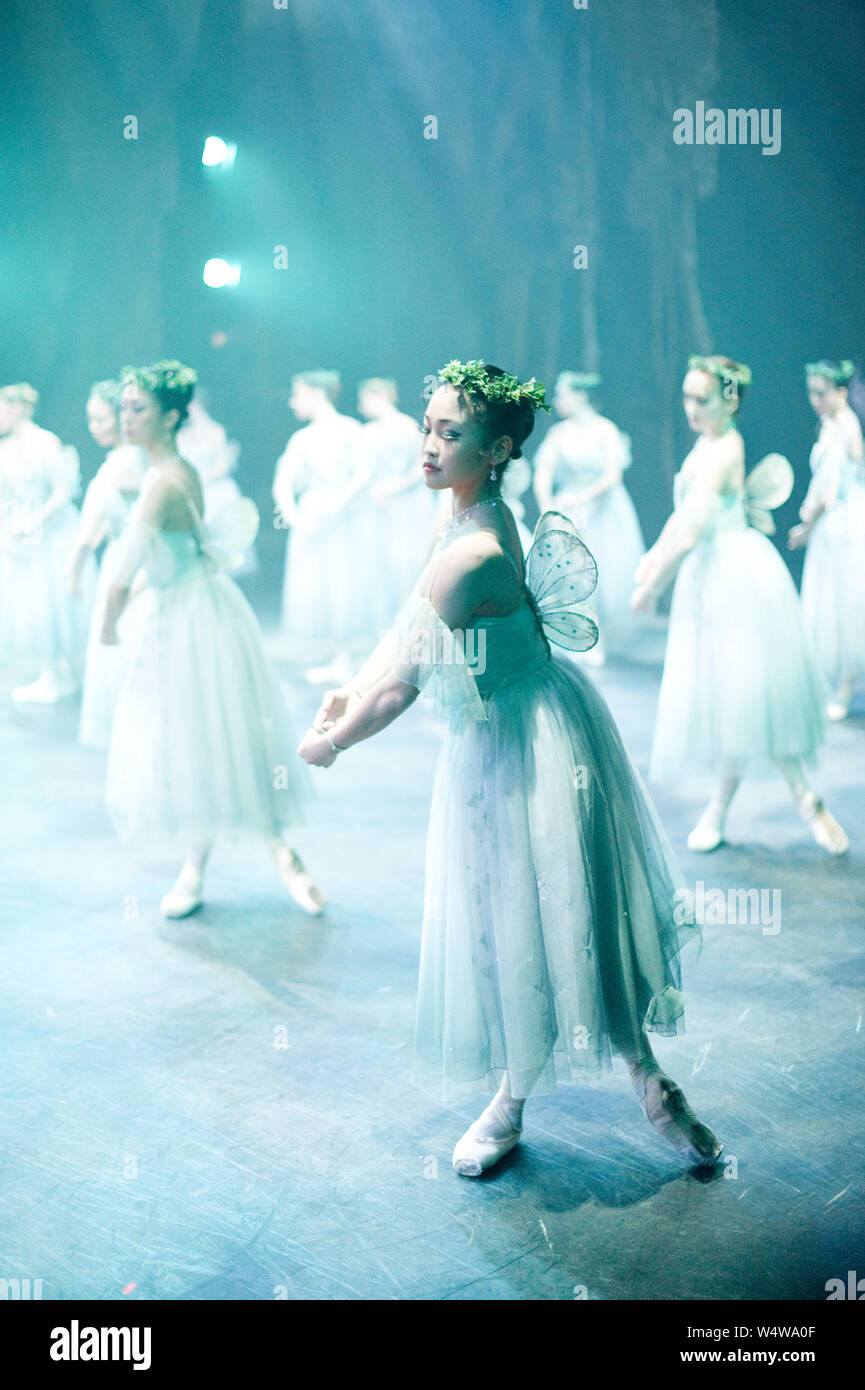 Giselle ballet des ailes Banque D'Images