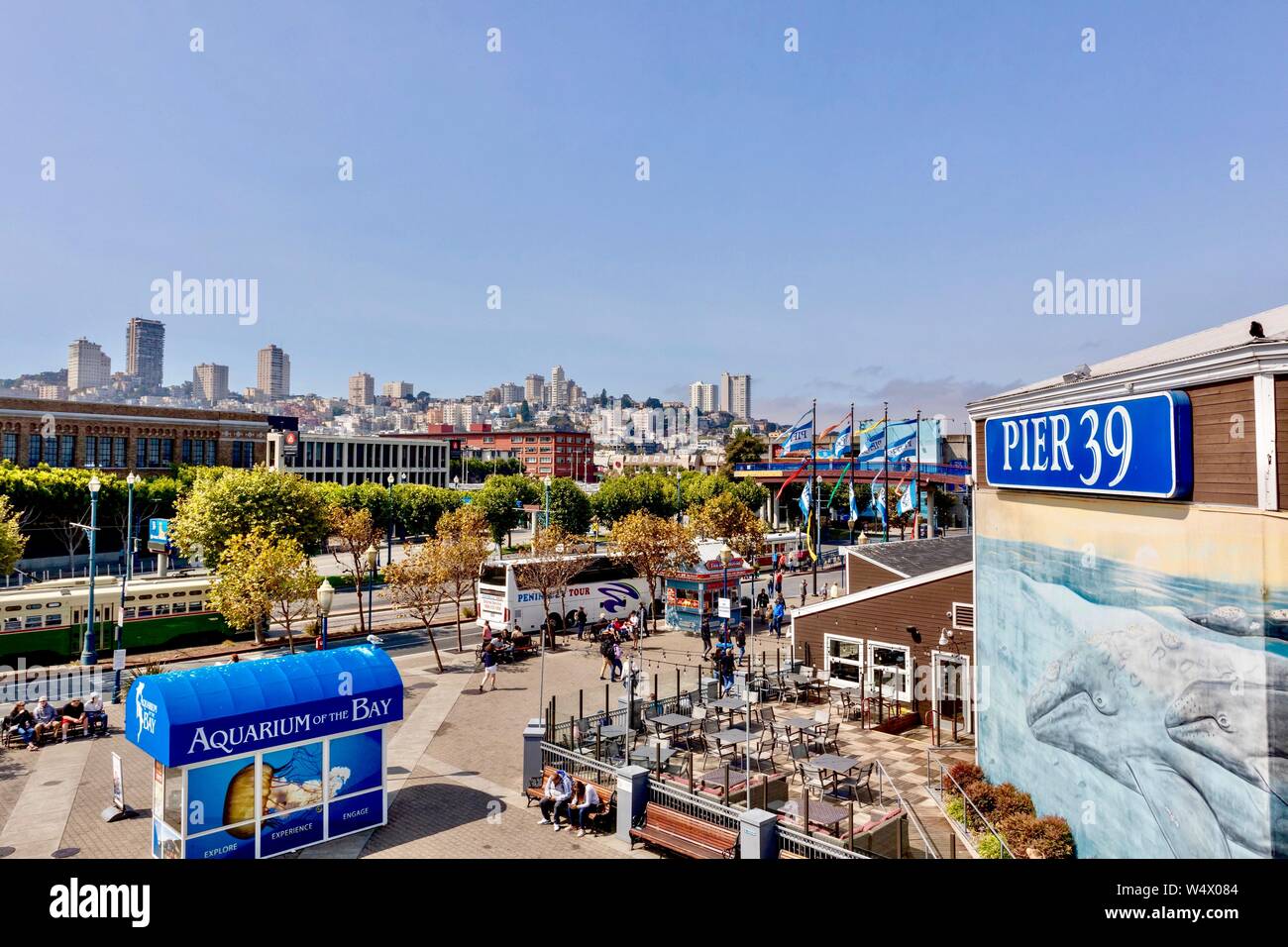 Pier 39 à San Francisco, Californie Banque D'Images