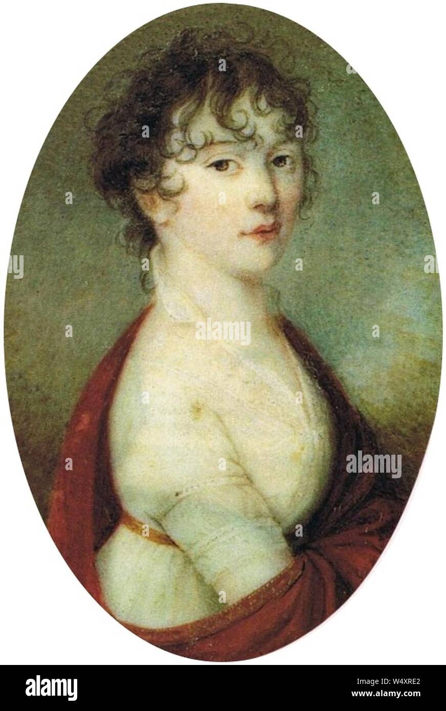La comtesse Giulietta Guicciardi2. Banque D'Images