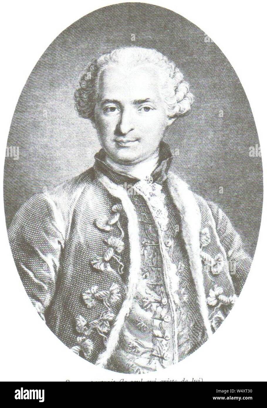 Comte de Saint-Germain. Banque D'Images