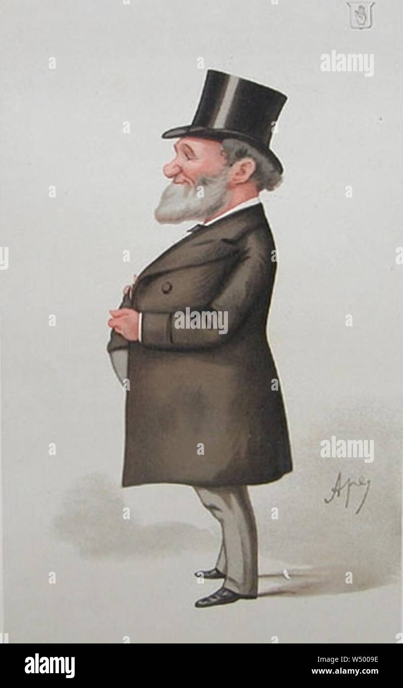 James Corry Vanity Fair 14 mai 1887. Banque D'Images