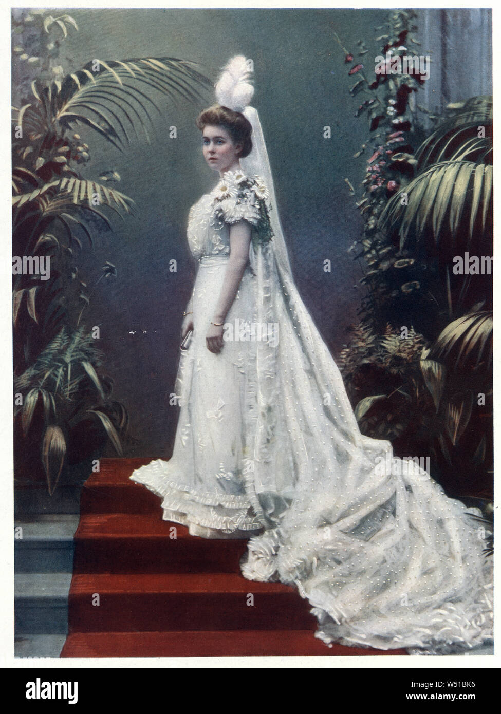 La princesse Margaret de Connaught était la Princesse de Suède et la duchesse de Scania comme la première épouse du futur roi Gustaf VI Adolf. Elle était la fille aînée du prince Arthur, duc de Connaught, troisième fils de la reine Victoria du Royaume-Uni, et son épouse la princesse Louise Marguerite de Prusse. Banque D'Images