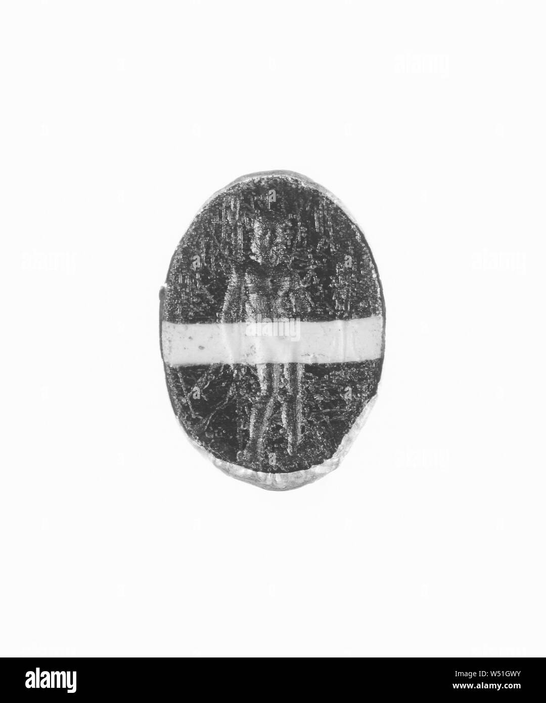 Exprimés en perle sonne creux, Inconnu, seconde moitié du Ier siècle avant J.-C., Gem : verre, joint torique : or, 1,7 × 1,2 cm (11/16 × 1/2 po Banque D'Images