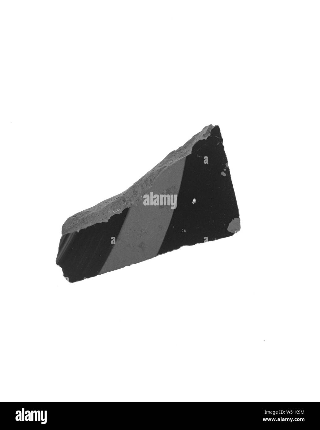 Attic Black-Figure Fragment, Inconnu, Athènes, Grèce, seconde moitié du 6e siècle avant J.-C., terre cuite, 5 × 5,7 cm (1 15/16 x 2 1/4 in Banque D'Images