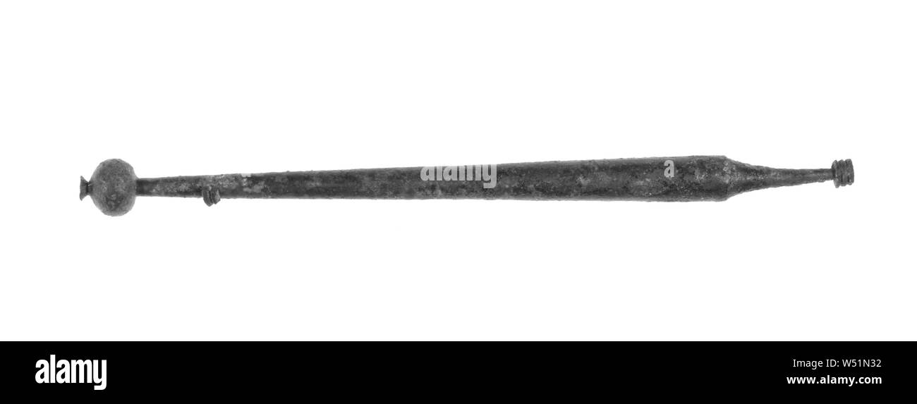 Rod, Inconnu, Francavilla, au sud de l'Italie, 6ème siècle avant J.-C., Bronze, 15,3 cm (6 po Banque D'Images