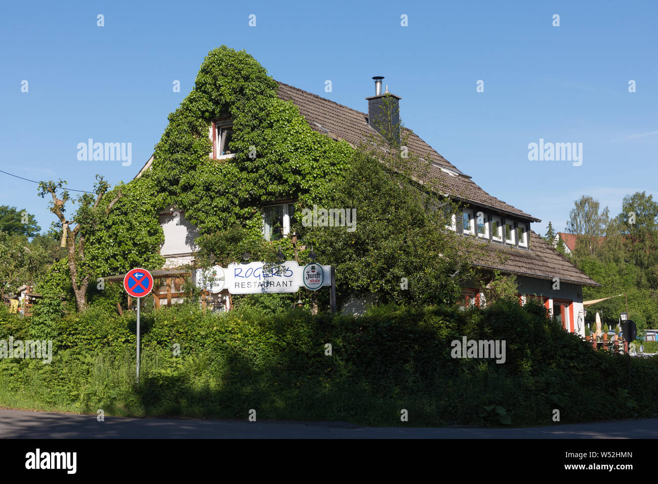 Rogers, Brucher Talsperre Restaurant Banque D'Images