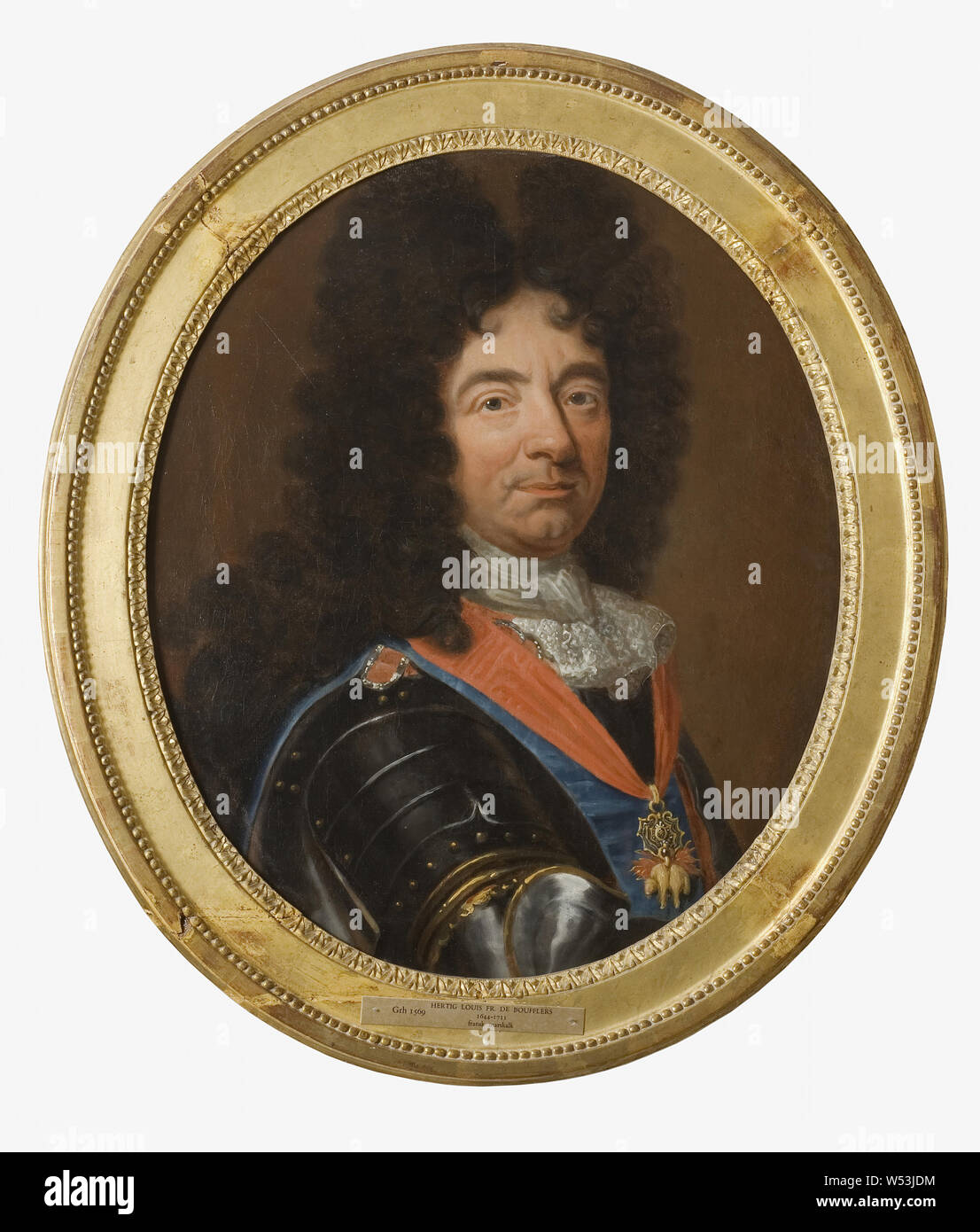 Louis François de Boufflers, Louis François de Boufflers, 1644-1711, peinture, huile sur toile, hauteur, 63 cm (24,8 po), largeur, 54 cm (21,2 pouces) Banque D'Images