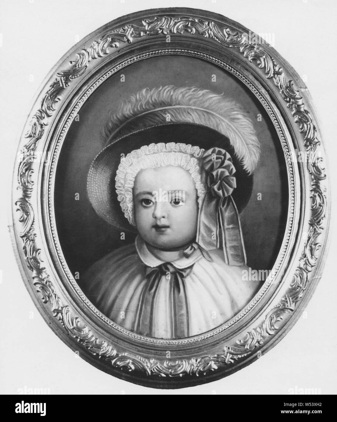 Erik Bogislaus Skjöldebrand, Le Prince Karl (Karl Oskar Vilhelm Fredrik), Karl (Karl Oskar Vilhelm Fredrik), 1852-54, Prince de Suède et Norvège, duc de Södermanland, peinture, huile, hauteur, 44 cm (17,3 po), largeur 38 cm,, (14,9 pouces) Banque D'Images