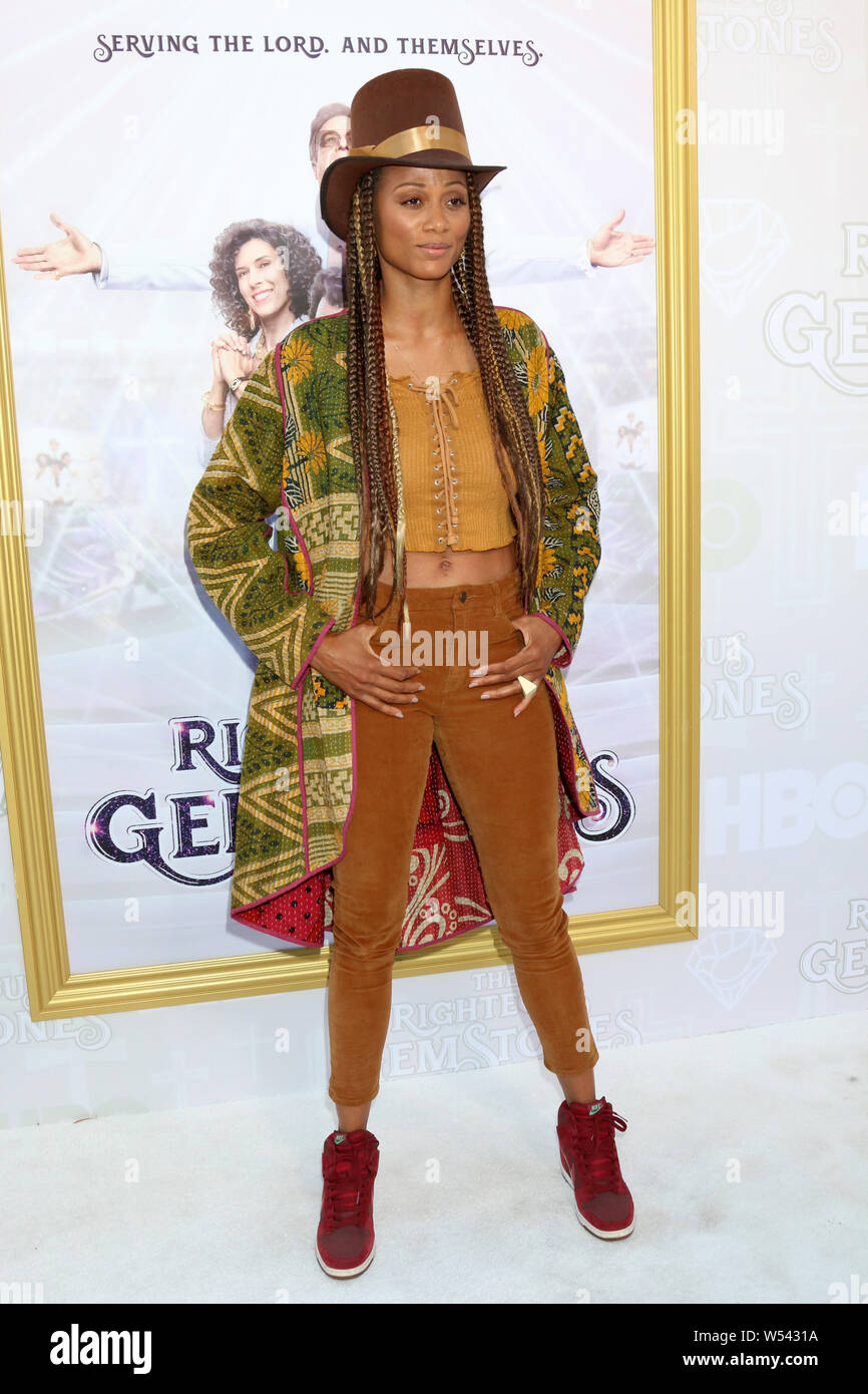 25 juillet 2019, Los Angeles, CA, USA : LOS ANGELES - jan 25 : Nika King au ''Juste'' Pierres première projection au théâtre Paramount le 25 juillet 2019 à Los Angeles, CA (crédit Image : © Kay Blake/Zuma sur le fil) Banque D'Images