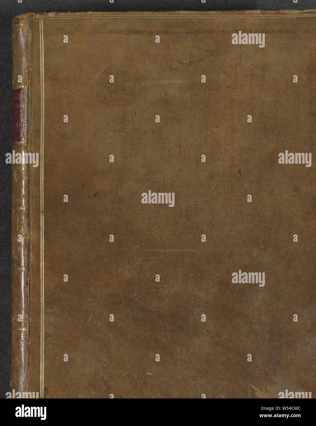 Réservez avec portraits impériaux imagine de tous les empereurs (titre de la série sur l'objet), livre avec 134 portraits impériaux. Les portraits sont affichés sur les pièces de monnaie ou médailles. L'ouvrage est intitulé : Les images presque de tous les empereurs depuis C. Jules César jusques a Charles .V. et Ferdinandus fils frere, pourtraites au vif, la princesse des médailles anciennes : non, elles ont esté evulguées par cy devant, ains au vrai et par tresgrande cure et diligence raisonnable. Aussy ensemble leur vie et leurs faitz tant bons que mauvais, la peinture du pinceau historique. Bracelet cuir avec un peu de couverture avant et arrière Banque D'Images