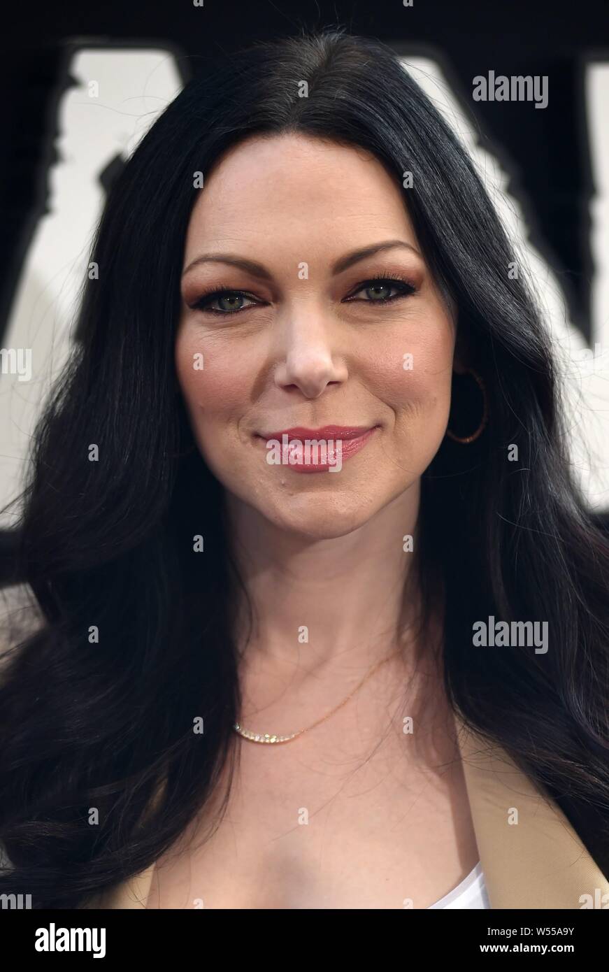 Laura Prepon aux arrivées d'ORANGE EST LE NOUVEAU NOIR dernière saison Premiere, Alice Tully Hall au Lincoln Center, New York, NY 25 juillet 2019. Photo par : Kristin Callahan/Everett Collection Banque D'Images