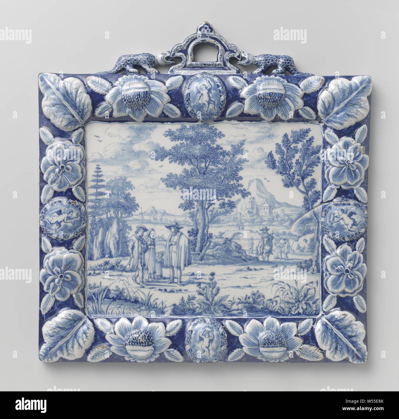datant de Delft poterie marques
