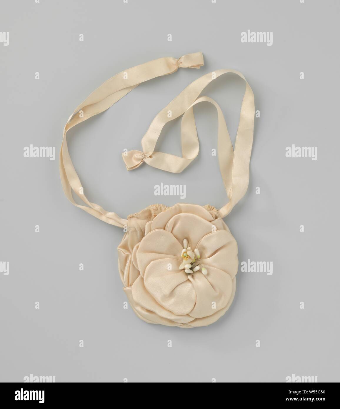 Pochette top creme mariage