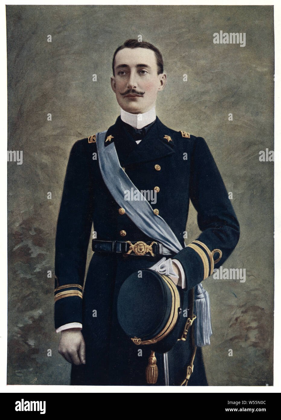Prince Luigi Amedeo, Duc des Abruzzes (29 janvier 1873 - 18 mars 1933) était un alpiniste italien et explorateur, infante d'Espagne brièvement en tant que fils d'Amadeo I d'Espagne, membre de la maison royale de Savoie et cousin du roi italien Victor Emmanuel III. Banque D'Images