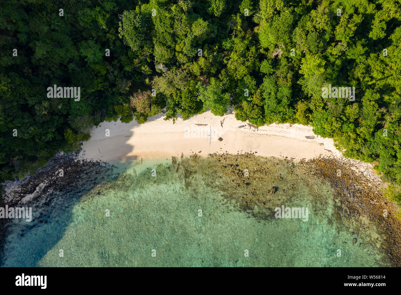Île Vue Aérienne Banque d'image et photos - Alamy