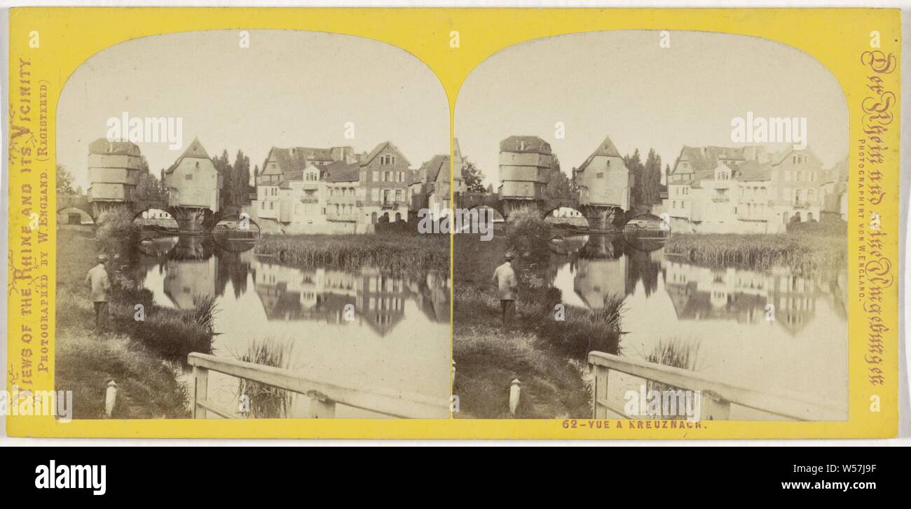 Une vue Kreuznach, William Angleterre, 1860 - 1870 Banque D'Images