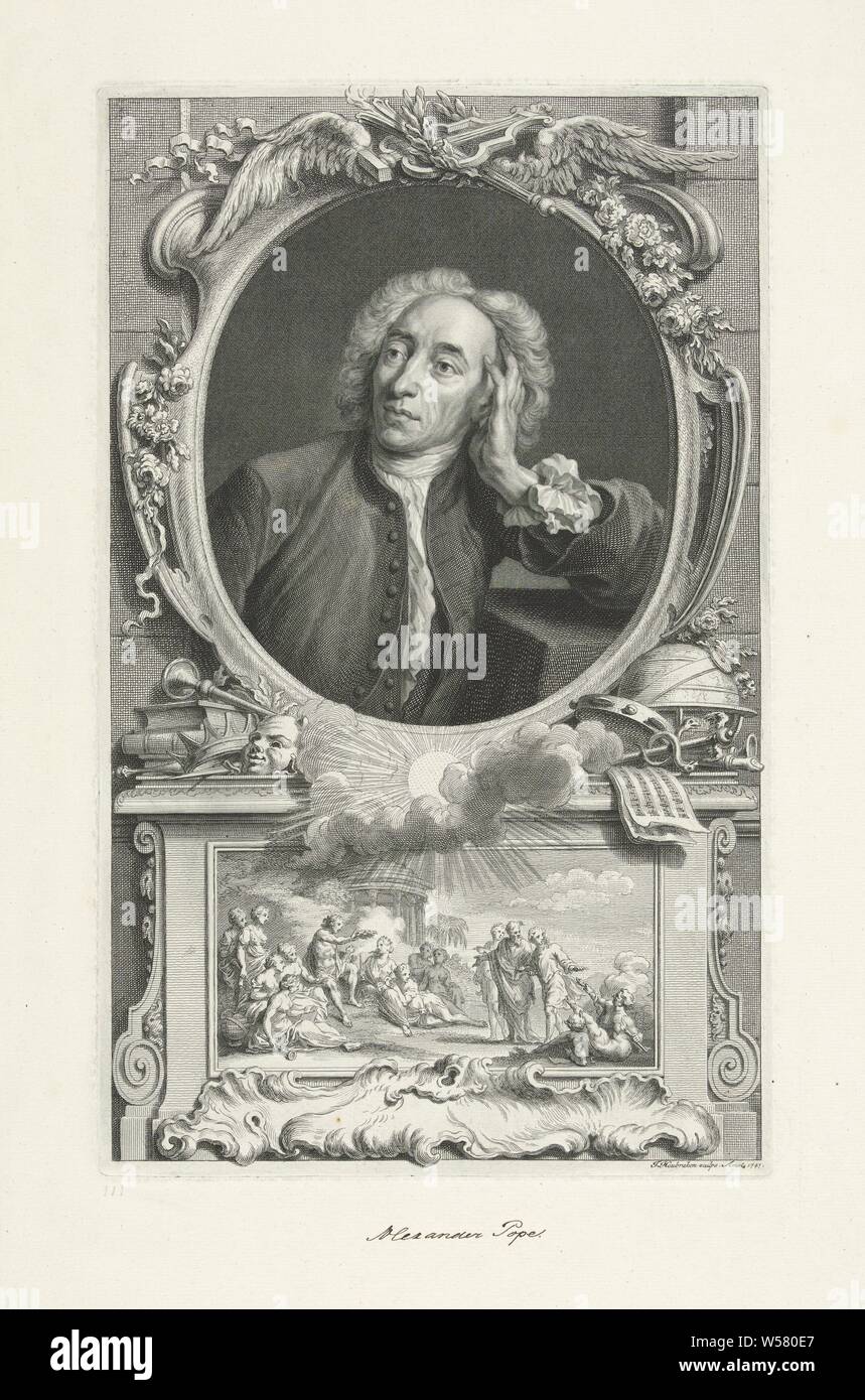 Poète anglais alexander pape Banque de photographies et d’images à haute résolution Alamy