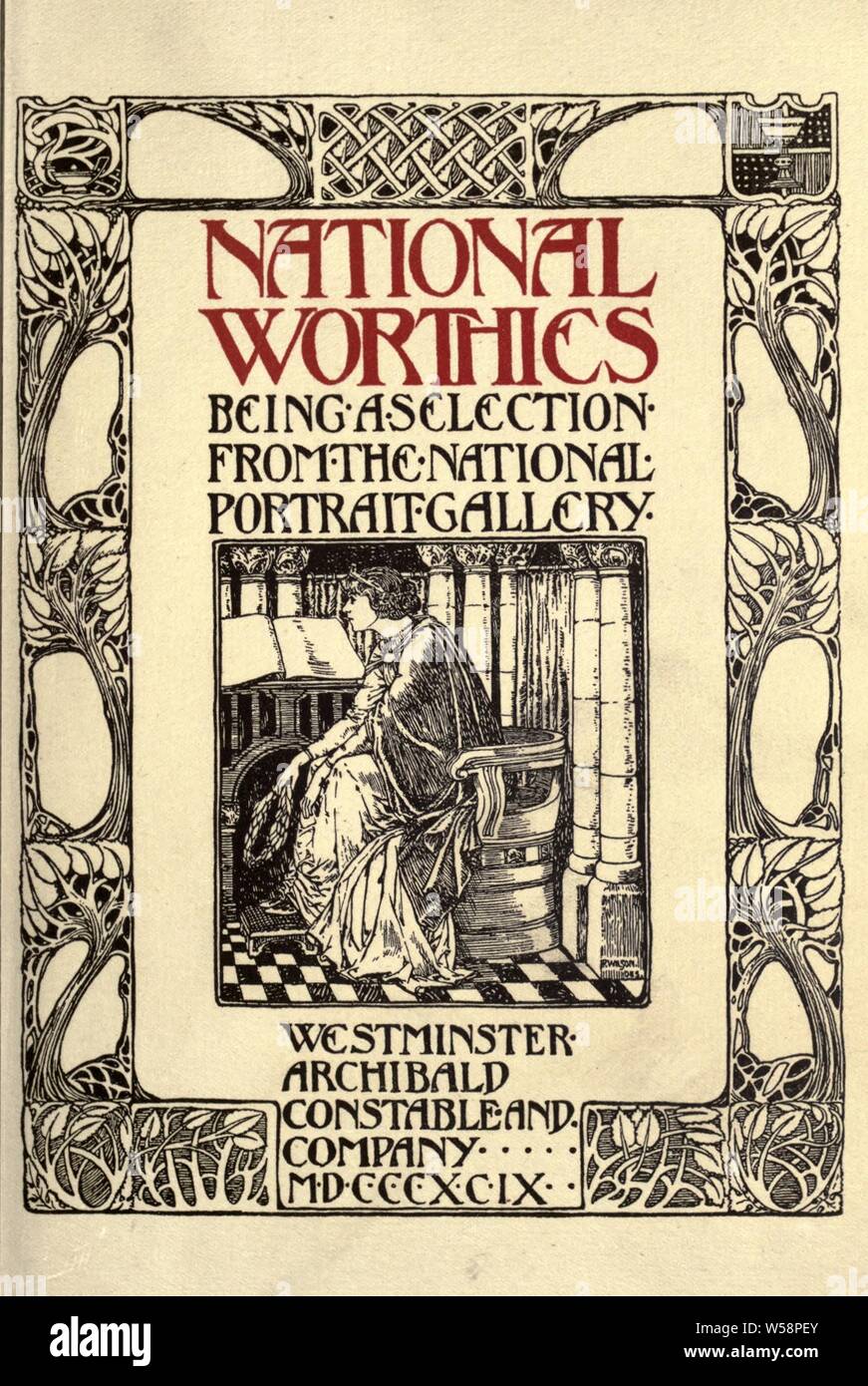 Notabilités nationales : être une sélection de la National Portrait Gallery : National Portrait Gallery (Grande Bretagne Banque D'Images