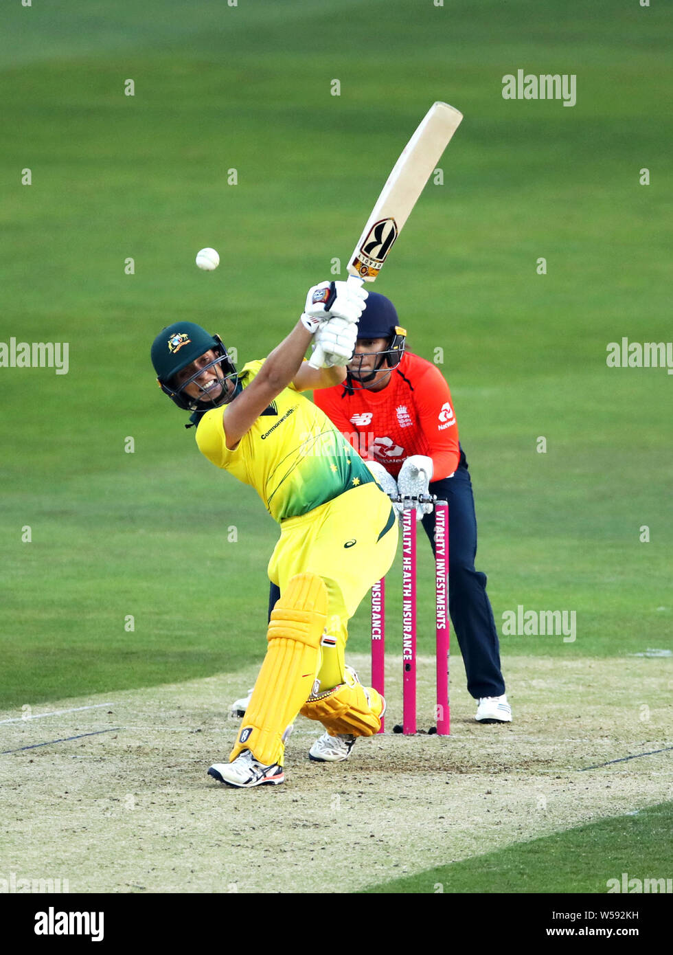 Les femmes de l'Australie au cours de l'Ashleigh Gardner Cendres T20 Cloudfm au sol du comté, à Chelmsford. Banque D'Images