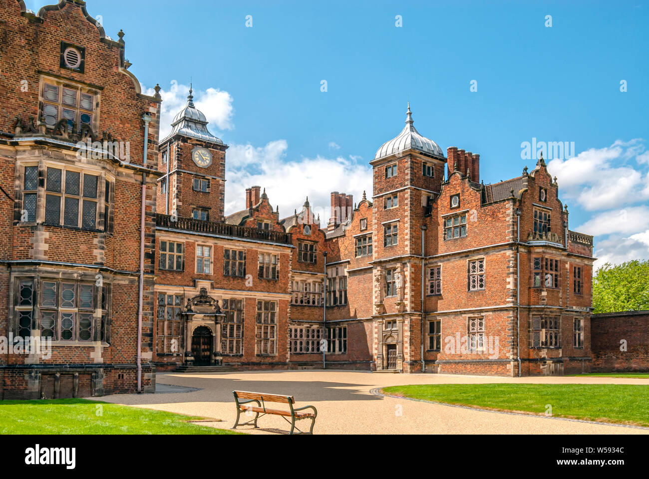 Aston Hall à Birmingham est un manoir de style jacobin à Aston, Birmingham, Angleterre. Banque D'Images