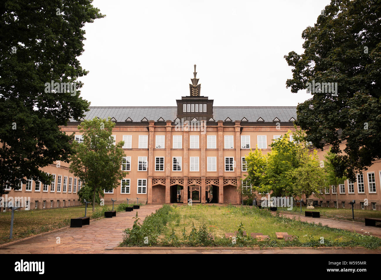 Le Musée des arts appliqués du Grassi Museum à Leipzig, Allemagne. Banque D'Images