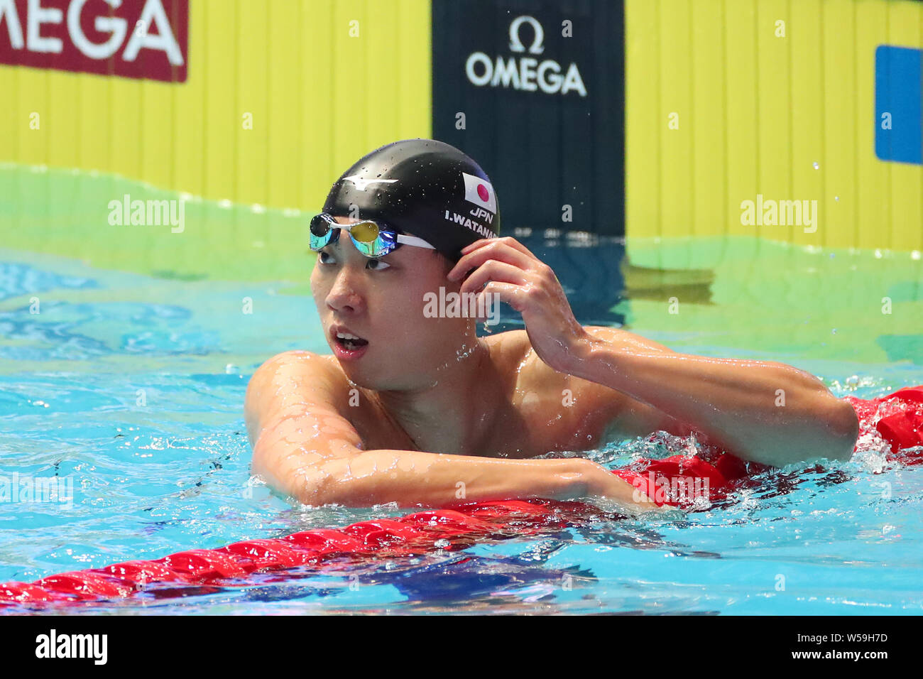 Gwangju, Corée du Sud. 26 juillet, 2019. €Ippei Watanabe (JPN) Natation : 18e Championnats du monde FINA 2019 Gwangju men's 200m brasse finale à l'Aquatics Centre International de Nambu à Gwangju, Corée du Sud . Credit : YUTAKA/AFLO SPORT/Alamy Live News Banque D'Images