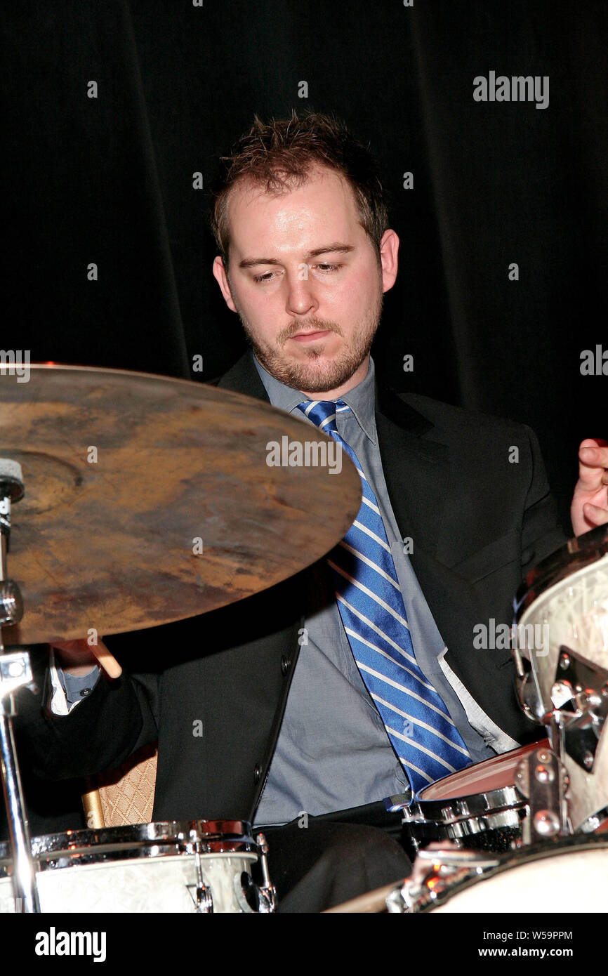 New York, USA. 11 Février, 2008. Atmosphère à la balle rouge : La preuve en hiver 'Grace' gala au Théâtre d'Hudson, Millennium Broadway Hotel. Crédit : Steve Mack/Alamy Banque D'Images