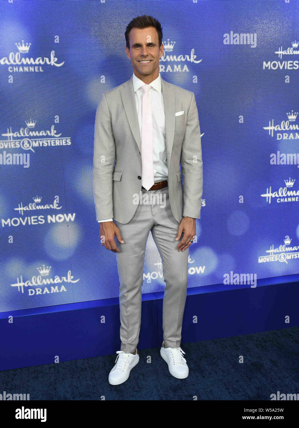 Le 26 juillet 2019, Los Angeles, Californie, USA : 26 juillet 2019 - Los Angeles, Californie - Cameron Mathison. Hallmark Channel et marque les films & Mystères 2019 TCA d'été tenue à une résidence privée. Crédit photo : Birdie Thompson/AdMedia (crédit Image : © Birdie Thompson/AdMedia via Zuma sur le fil) Banque D'Images
