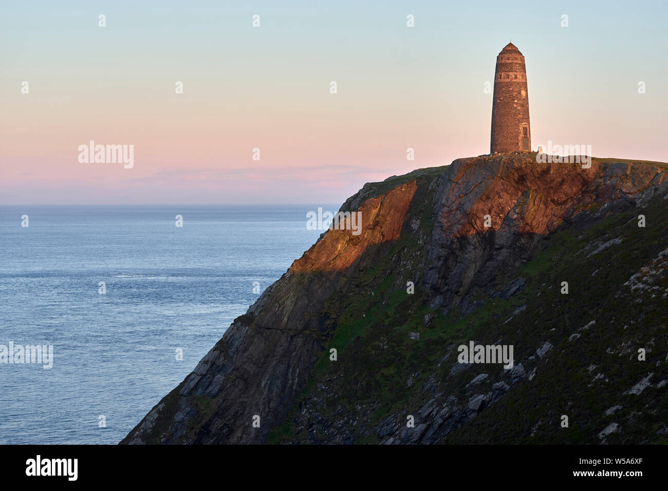 Le monument américain sur le Mull de OA, Isle of Islay, Argyll, Scotland Banque D'Images