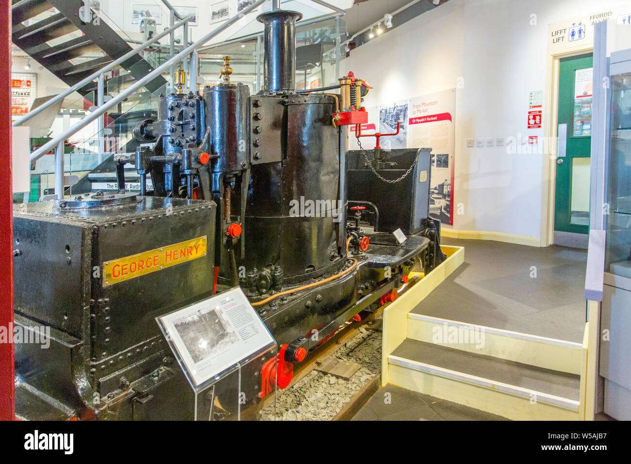 Chemin de fer de talyllyn Banque de photographies et d’images à haute