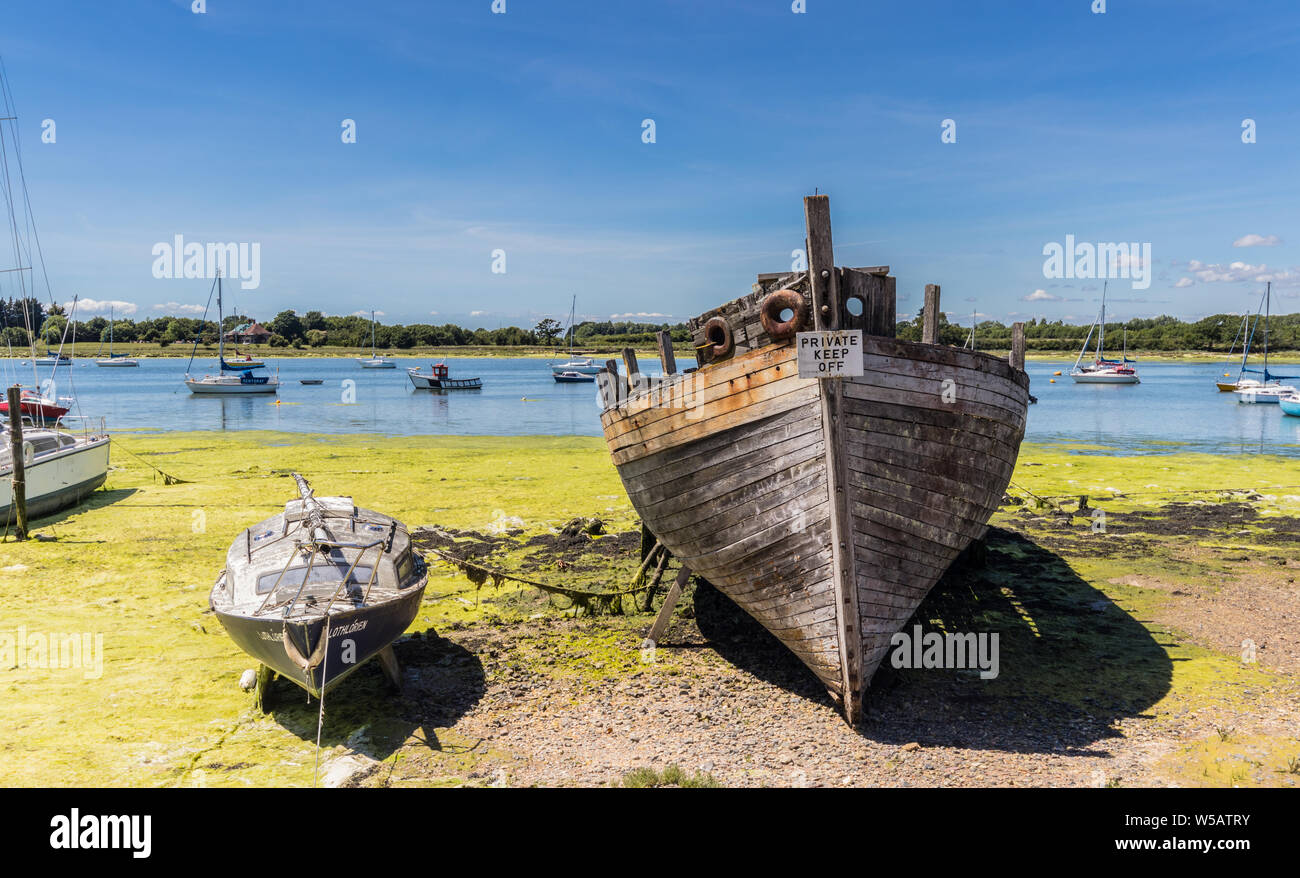 Quai de Dell, Chichester, West Sussex, UK Banque D'Images