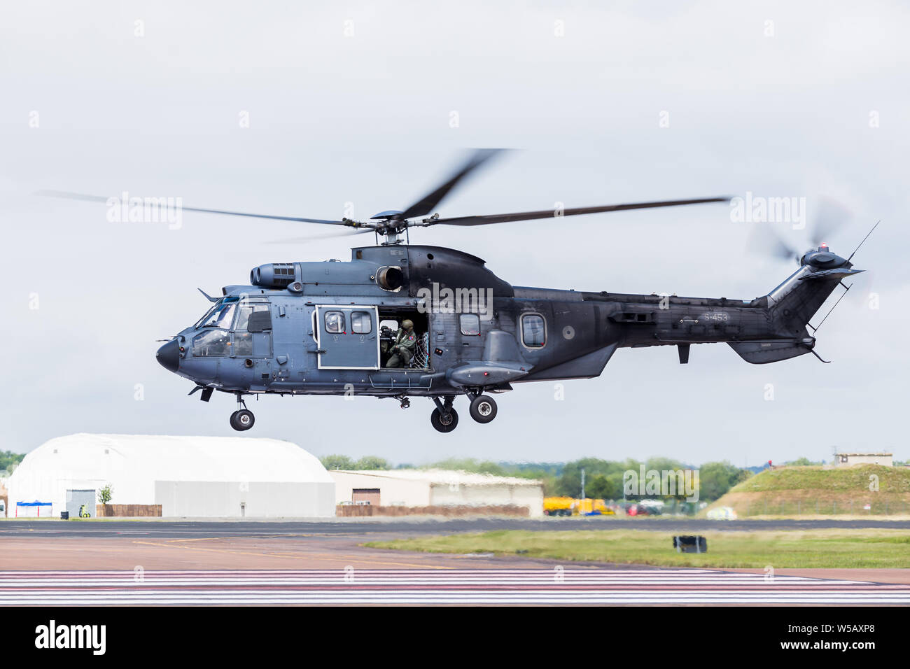 Royal Netherlands Air Force en tant que 532U2 Cougar Mk 2 capturés à la 2019 Royal International Air Tattoo à Fairford de la RAF. Banque D'Images
