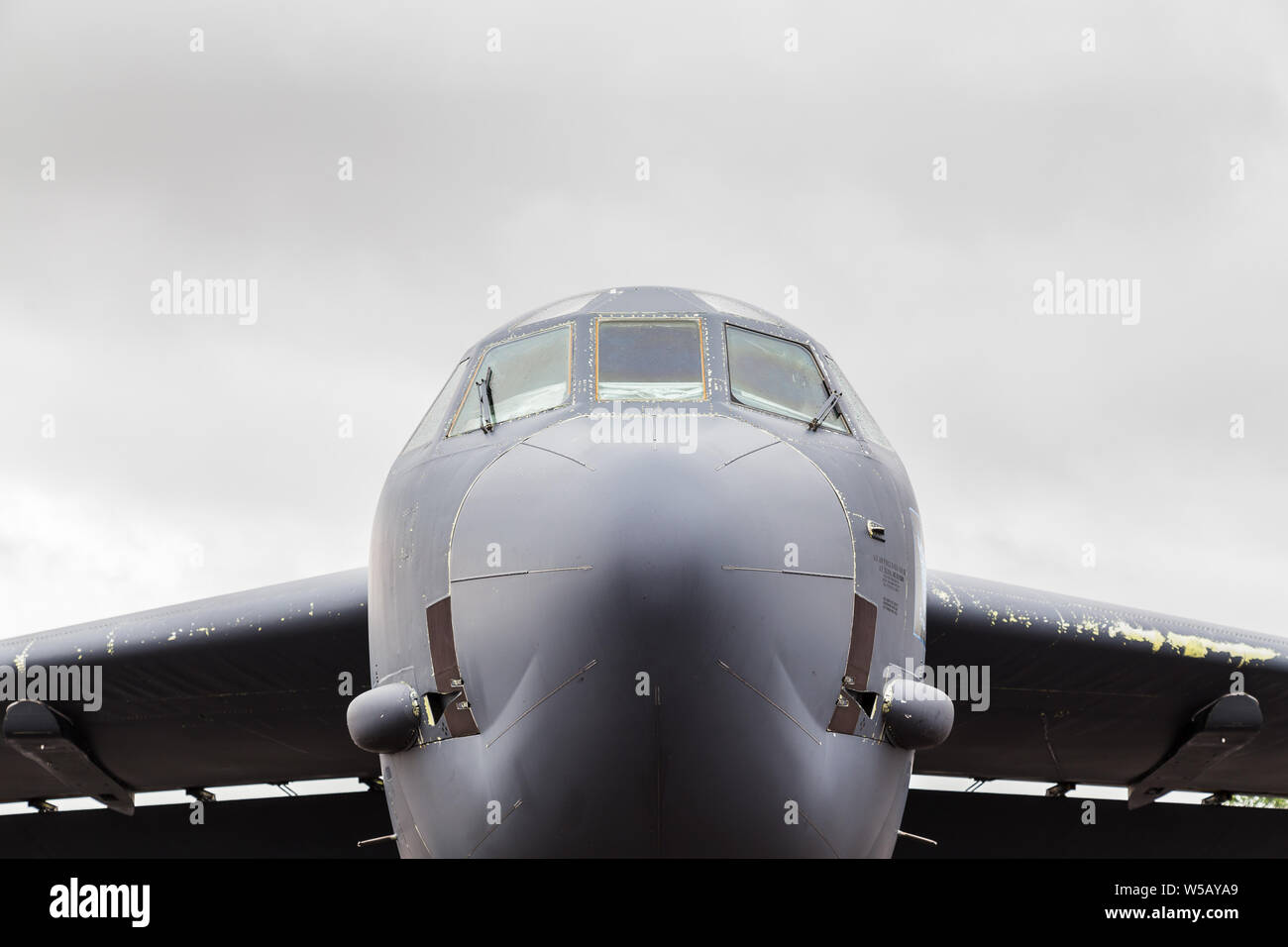 USAF Global Strike Command B-52H capturés à la 2019 Royal International Air Tattoo à Fairford de la RAF. Banque D'Images