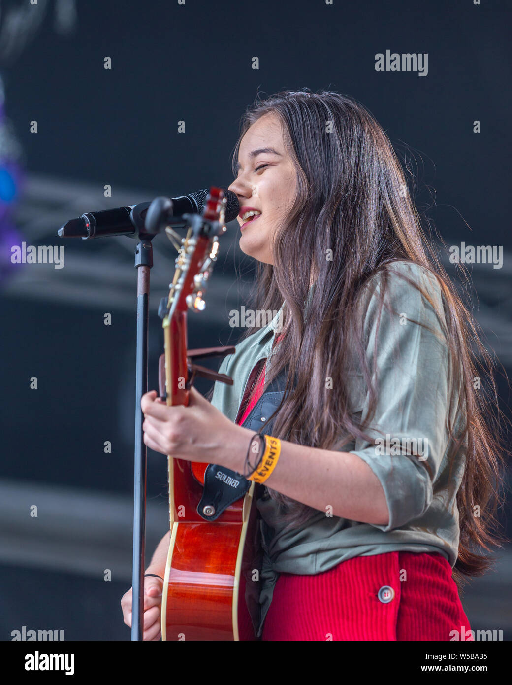 Walton-on-Thames, Dimanche 21 Juillet, 2019. Le Barrio Fiesta London est le plus grand d'Europe la France festival philippine qui est dans sa 35e année. Banque D'Images