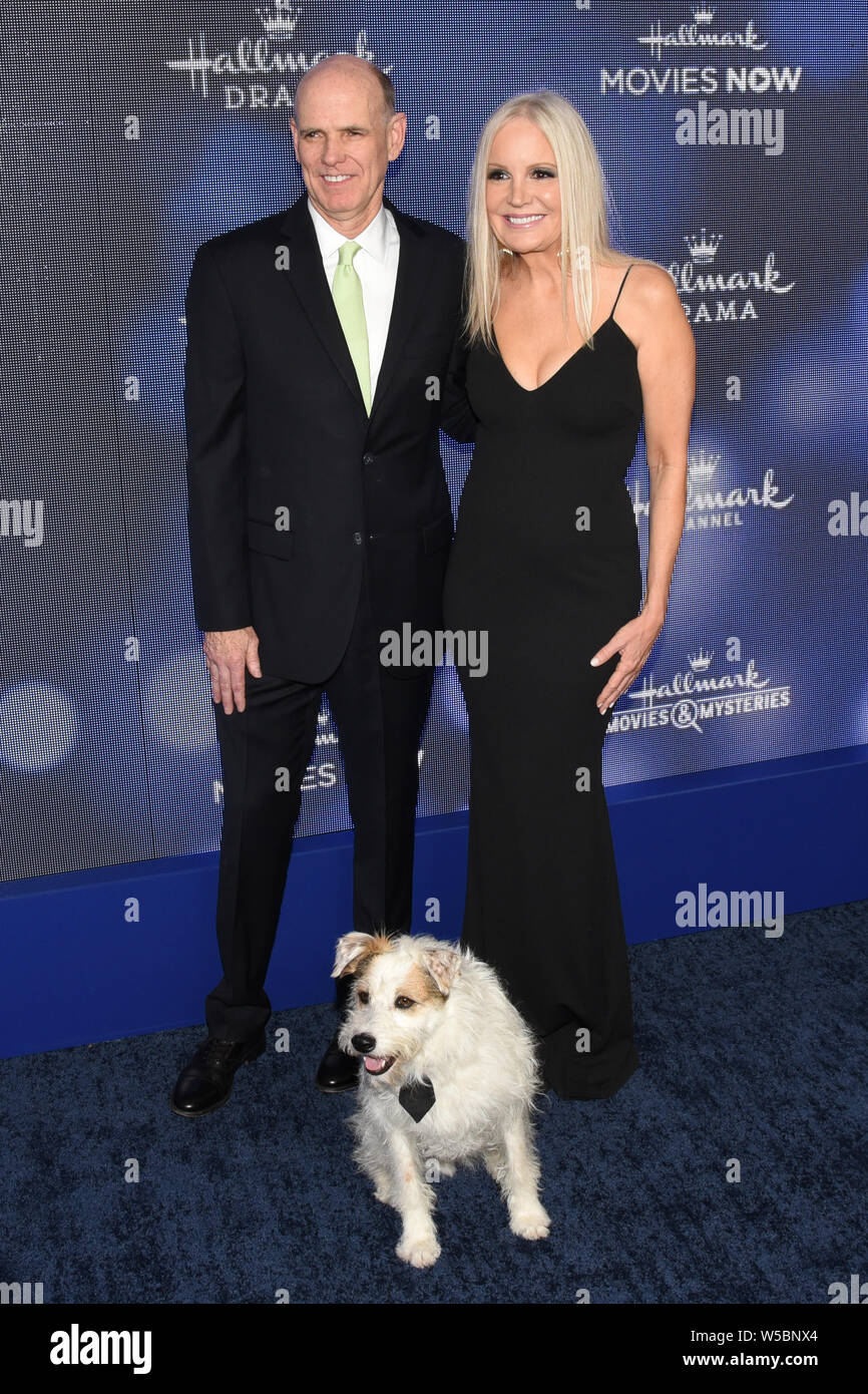 Los Angeles, USA. 26 juillet, 2019. Bill Abbott et Michelle Vicary assiste à l'Hallmark Channel et marque les films & Mystères de l'été 2019 à TCA Résidence privée, Los Angeles, Californie le 26 juillet 2019. Crédit : l'accès Photo/Alamy Live News Banque D'Images