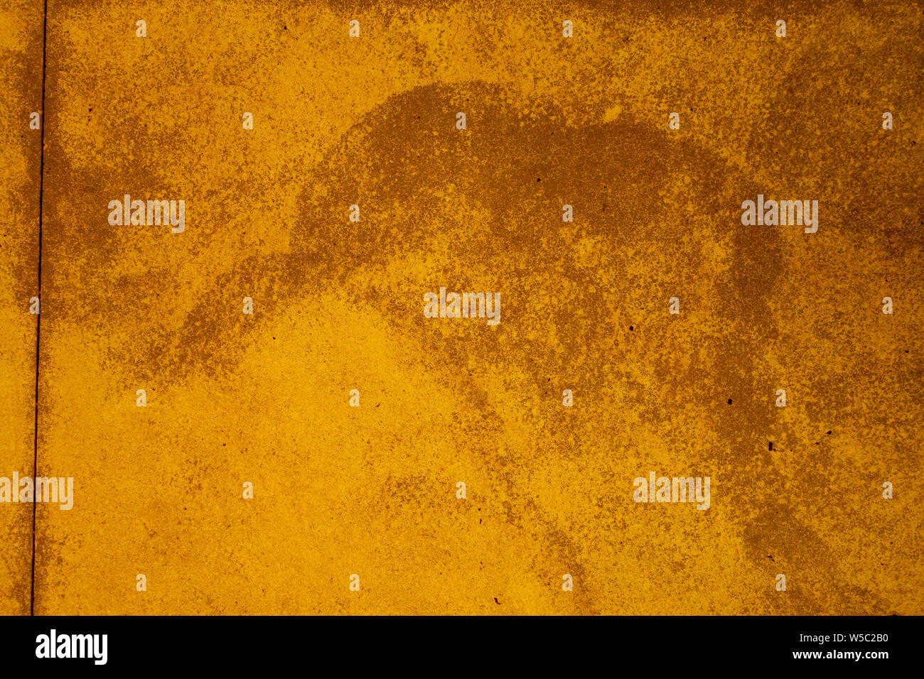 Tetured Toile Surface de fond d'or Banque D'Images