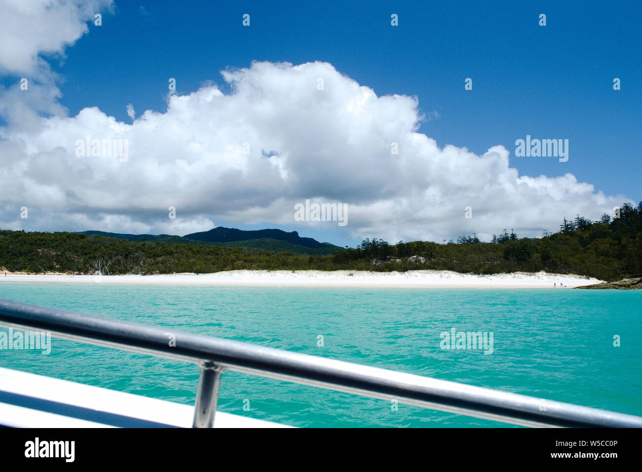Whitehaven Beach, Whitsunday Islands - Australie Banque D'Images