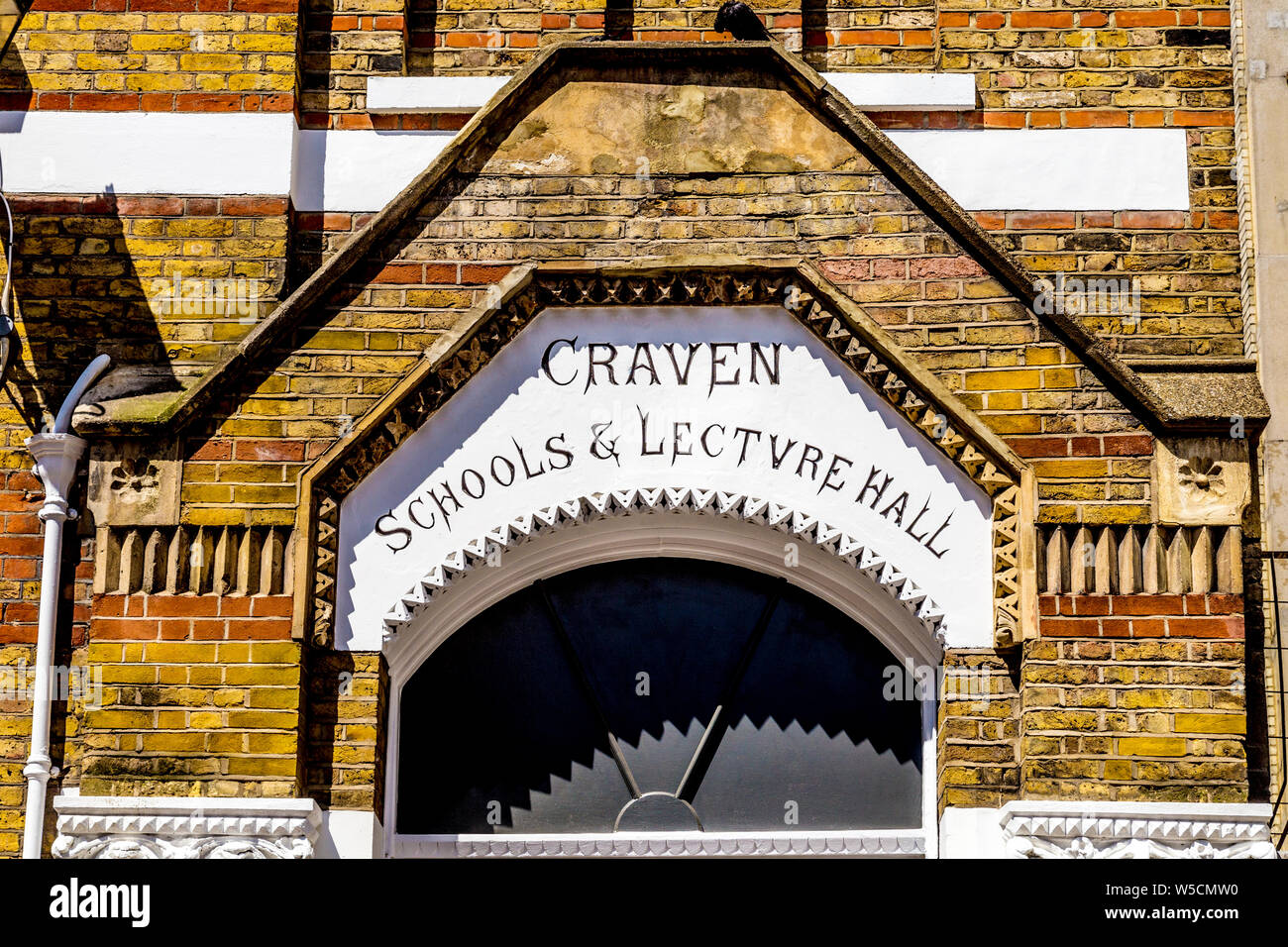 Craven, l'école, salle de conférence, Soho, London, UK Banque D'Images