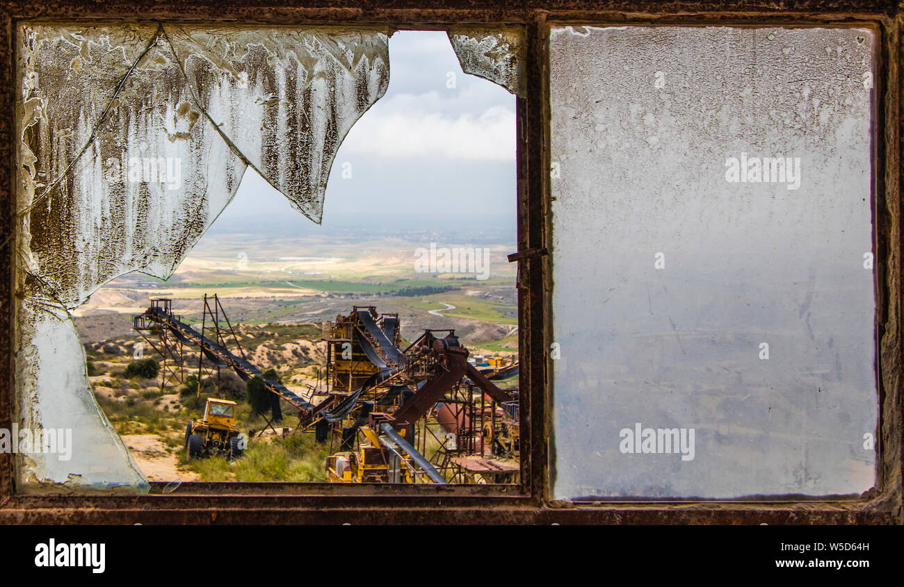 Abandonné quelque part à Chypre Banque D'Images